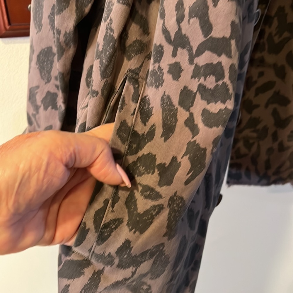 PISTOLA denim animal print jacket - Picture 7 of 11